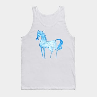 horse from the island of Crete Tank Top